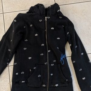 Black Girls Fox Jacket